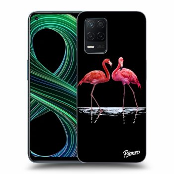 Ovitek za Realme 8 5G - Flamingos couple