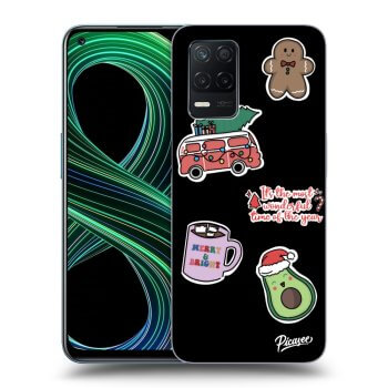 Ovitek za Realme 8 5G - Christmas Stickers