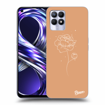 Ovitek za Realme 8i - Peonies