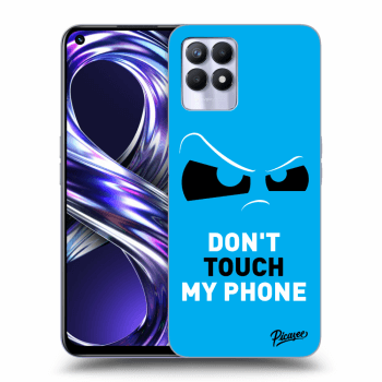 Ovitek za Realme 8i - Cloudy Eye - Blue