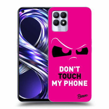 Ovitek za Realme 8i - Cloudy Eye - Pink