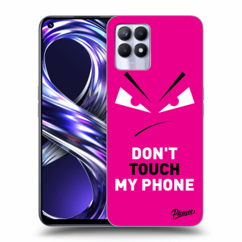 Ovitek za Realme 8i - Evil Eye - Pink