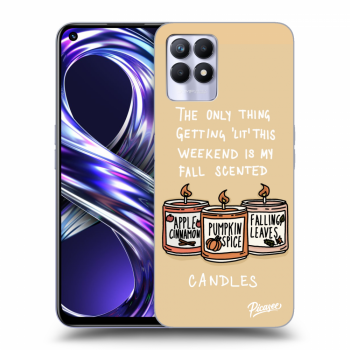 Ovitek za Realme 8i - Candles