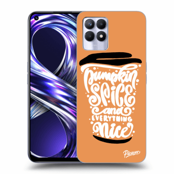 Ovitek za Realme 8i - Pumpkin coffee