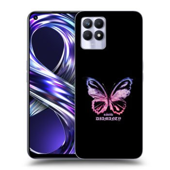 Ovitek za Realme 8i - Diamanty Purple