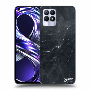 Ovitek za Realme 8i - Black marble