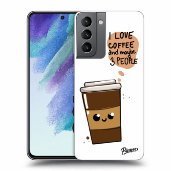 Ovitek za Samsung Galaxy S21 FE 5G - Cute coffee