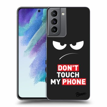 Ovitek za Samsung Galaxy S21 FE 5G - Angry Eyes - Transparent