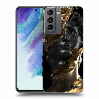 Ovitek za Samsung Galaxy S21 FE 5G - Gold - Black