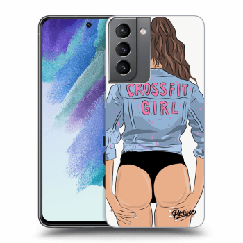 Picasee ULTIMATE CASE PowerShare za Samsung Galaxy S21 FE 5G - Crossfit girl - nickynellow