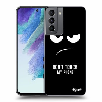 Picasee ULTIMATE CASE PowerShare za Samsung Galaxy S21 FE 5G - Don't Touch My Phone