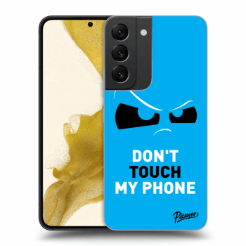Ovitek za Samsung Galaxy S22 5G - Cloudy Eye - Blue