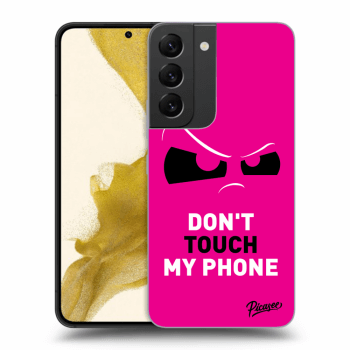 Ovitek za Samsung Galaxy S22 5G - Cloudy Eye - Pink