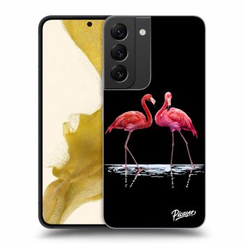 Ovitek za Samsung Galaxy S22 5G - Flamingos couple