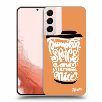 Ovitek za Samsung Galaxy S22+ 5G - Pumpkin coffee