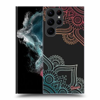 Ovitek za Samsung Galaxy S22 Ultra 5G - Flowers pattern