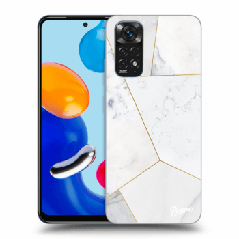 Ovitek za Xiaomi Redmi Note 11 - White tile