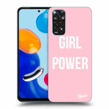 Picasee silikonski črni ovitek za Xiaomi Redmi Note 11 - Girl power
