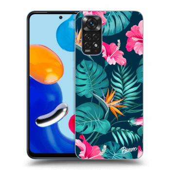 Ovitek za Xiaomi Redmi Note 11S 4G - Pink Monstera