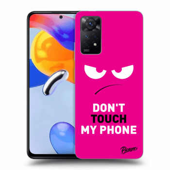 Ovitek za Xiaomi Redmi Note 11 Pro - Angry Eyes - Pink