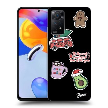 Ovitek za Xiaomi Redmi Note 11 Pro - Christmas Stickers