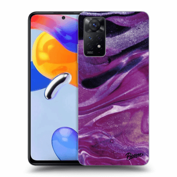 Ovitek za Xiaomi Redmi Note 11 Pro - Purple glitter