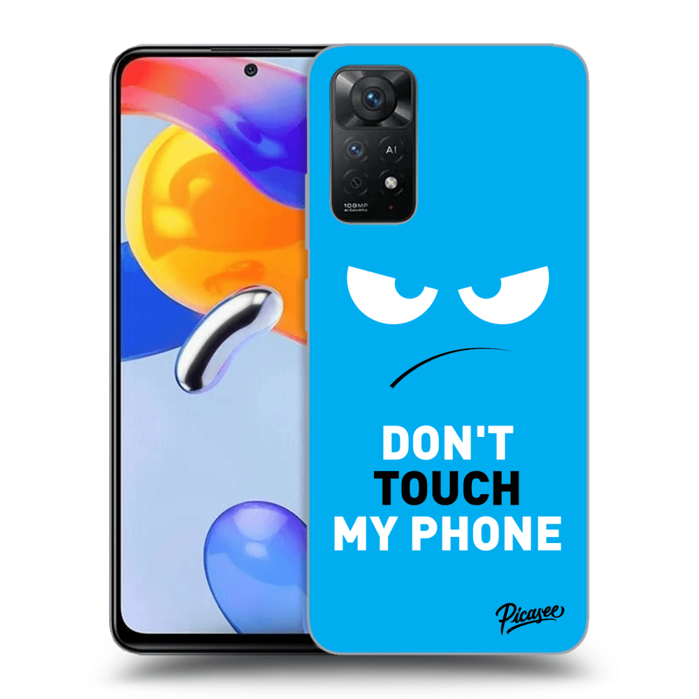 Picasee ULTIMATE CASE za Xiaomi Redmi Note 11 Pro 5G - Angry Eyes - Blue