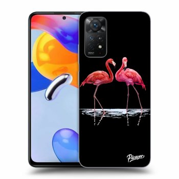 Picasee ULTIMATE CASE za Xiaomi Redmi Note 11 Pro 5G - Flamingos couple