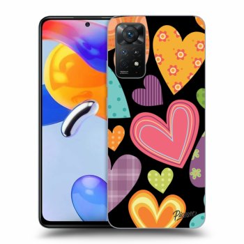 Ovitek za Xiaomi Redmi Note 11 Pro 5G - Colored heart