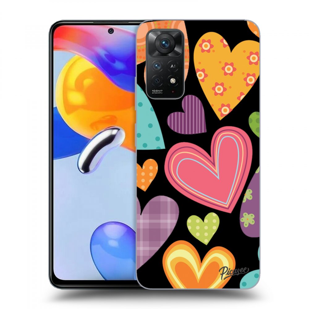 Picasee ULTIMATE CASE za Xiaomi Redmi Note 11 Pro 5G - Colored heart