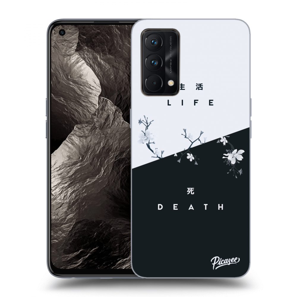 Picasee silikonski črni ovitek za Realme GT Master Edition 5G - Life - Death