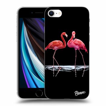 Ovitek za Apple iPhone SE 2022 - Flamingos couple