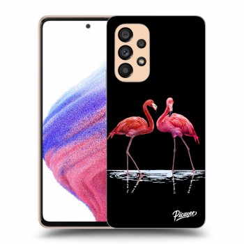 Ovitek za Samsung Galaxy A53 5G - Flamingos couple