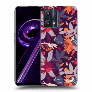 Ovitek za Realme 9 Pro 5G - Purple Leaf