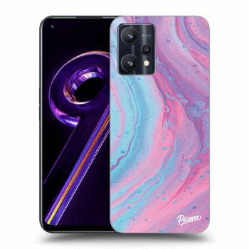 Ovitek za Realme 9 Pro 5G - Pink liquid