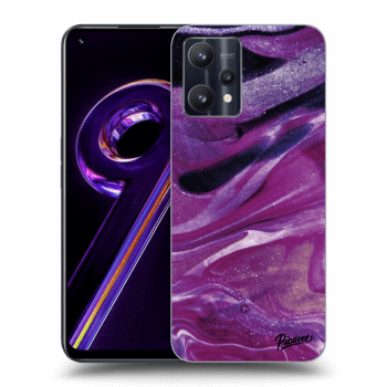 Ovitek za Realme 9 Pro 5G - Purple glitter