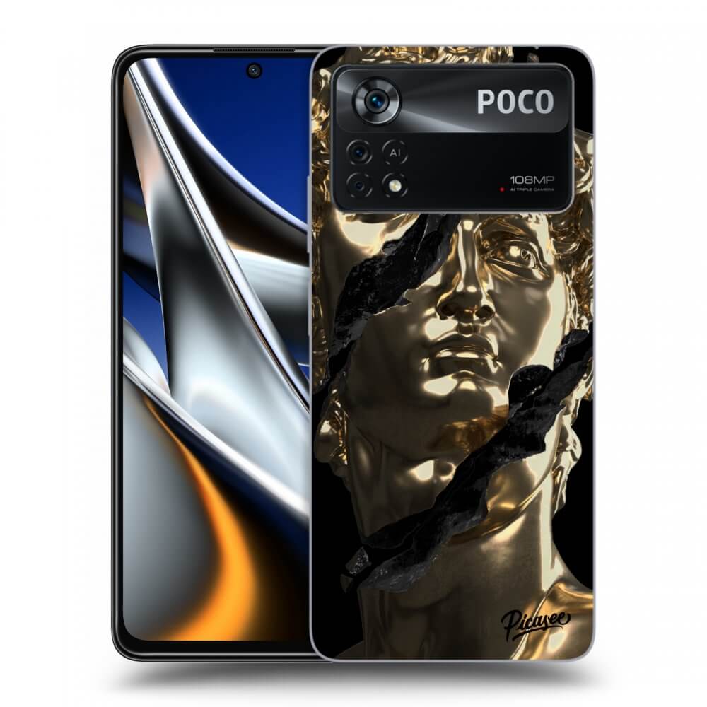 Picasee silikonski črni ovitek za Xiaomi Poco X4 Pro 5G - Golder