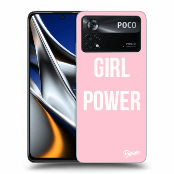 Picasee silikonski črni ovitek za Xiaomi Poco X4 Pro 5G - Girl power