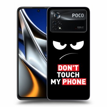 Ovitek za Xiaomi Poco X4 Pro 5G - Angry Eyes - Transparent