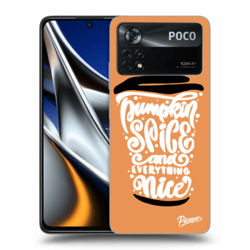 Ovitek za Xiaomi Poco X4 Pro 5G - Pumpkin coffee