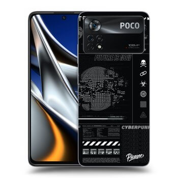Picasee silikonski črni ovitek za Xiaomi Poco X4 Pro 5G - FUTURE