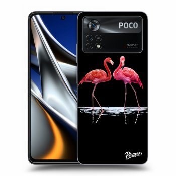 Ovitek za Xiaomi Poco X4 Pro 5G - Flamingos couple