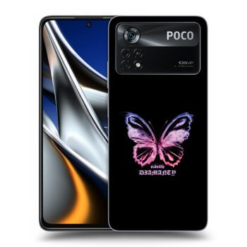 Ovitek za Xiaomi Poco X4 Pro 5G - Diamanty Purple