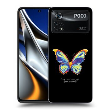 Ovitek za Xiaomi Poco X4 Pro 5G - Diamanty Black