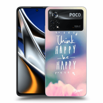 Ovitek za Xiaomi Poco X4 Pro 5G - Think happy be happy