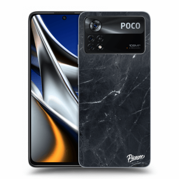 Ovitek za Xiaomi Poco X4 Pro 5G - Black marble