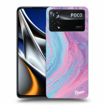 Ovitek za Xiaomi Poco X4 Pro 5G - Pink liquid