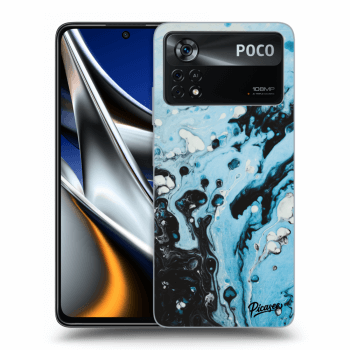 Ovitek za Xiaomi Poco X4 Pro 5G - Organic blue