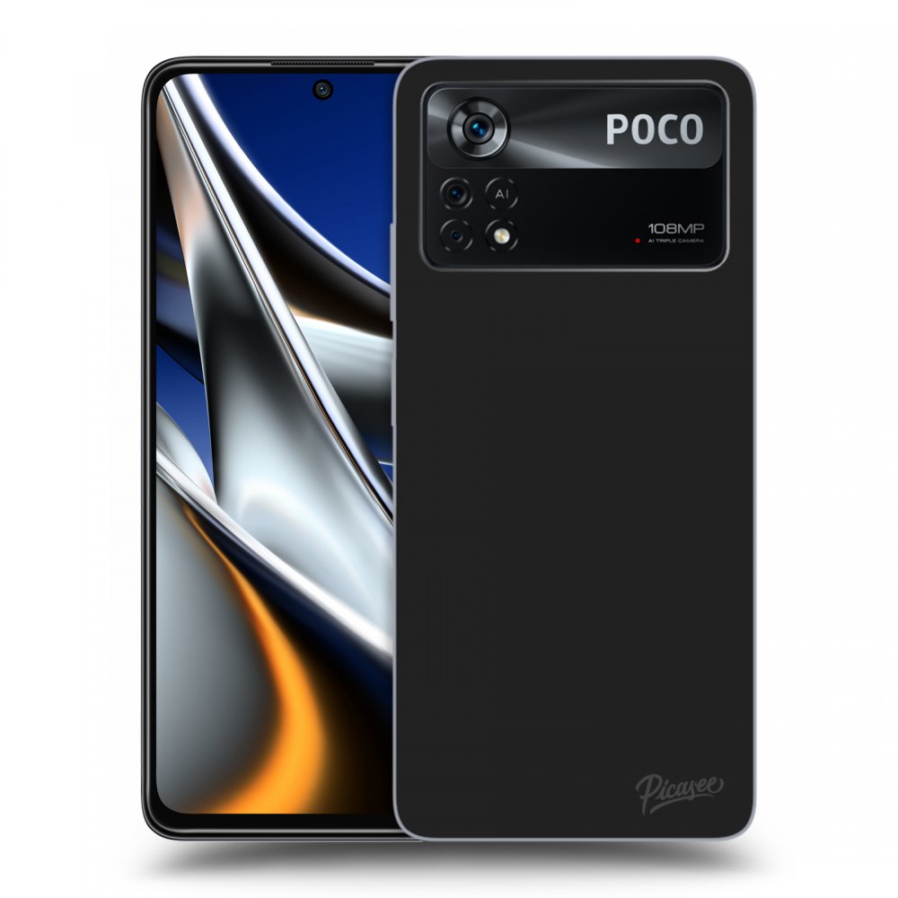 Picasee silikonski črni ovitek za Xiaomi Poco X4 Pro 5G - Clear