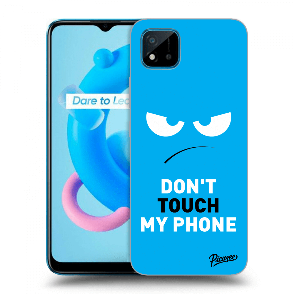 Picasee ULTIMATE CASE za Realme C11 (2021) - Angry Eyes - Blue